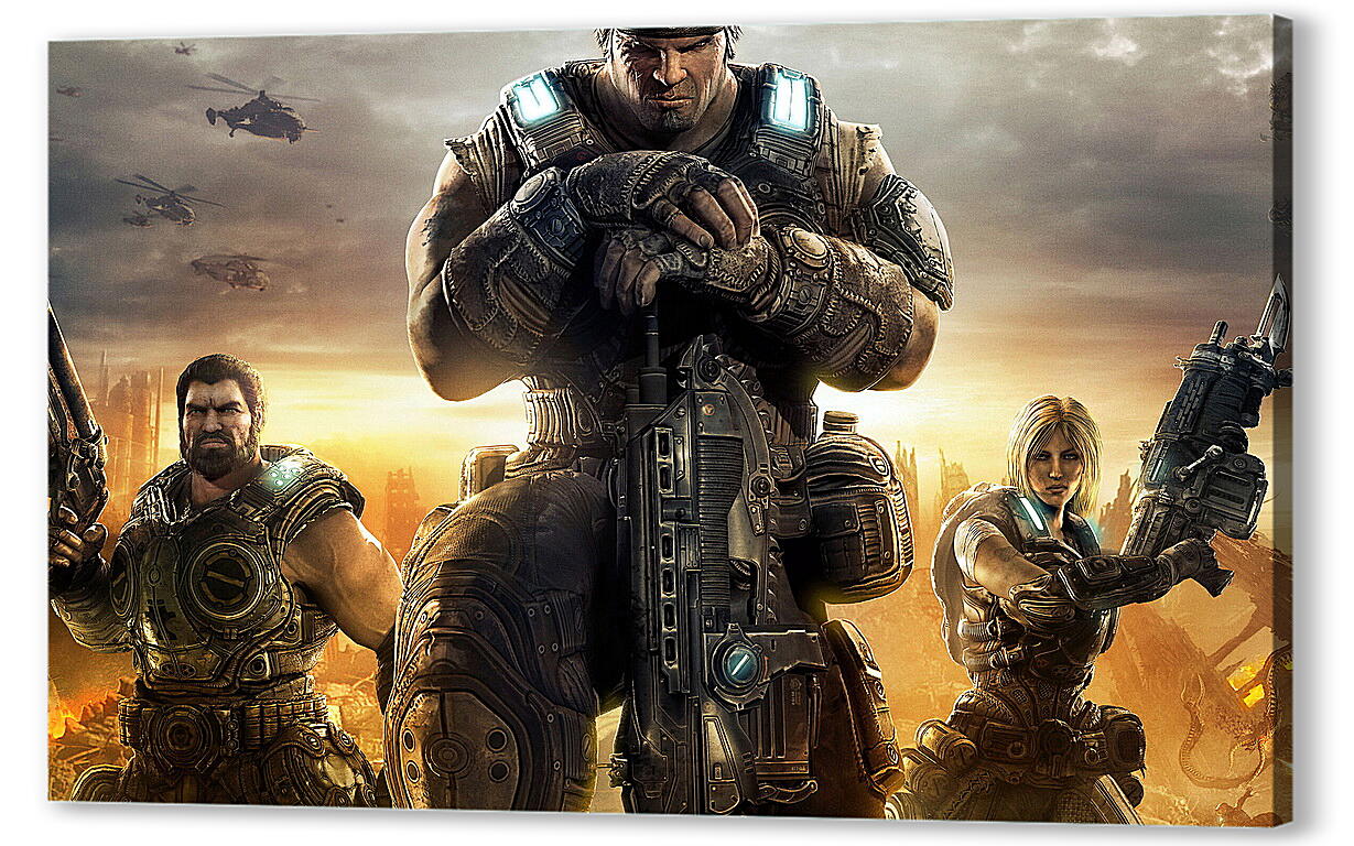 Постер (плакат) Gears Of War 3
 артикул 25634