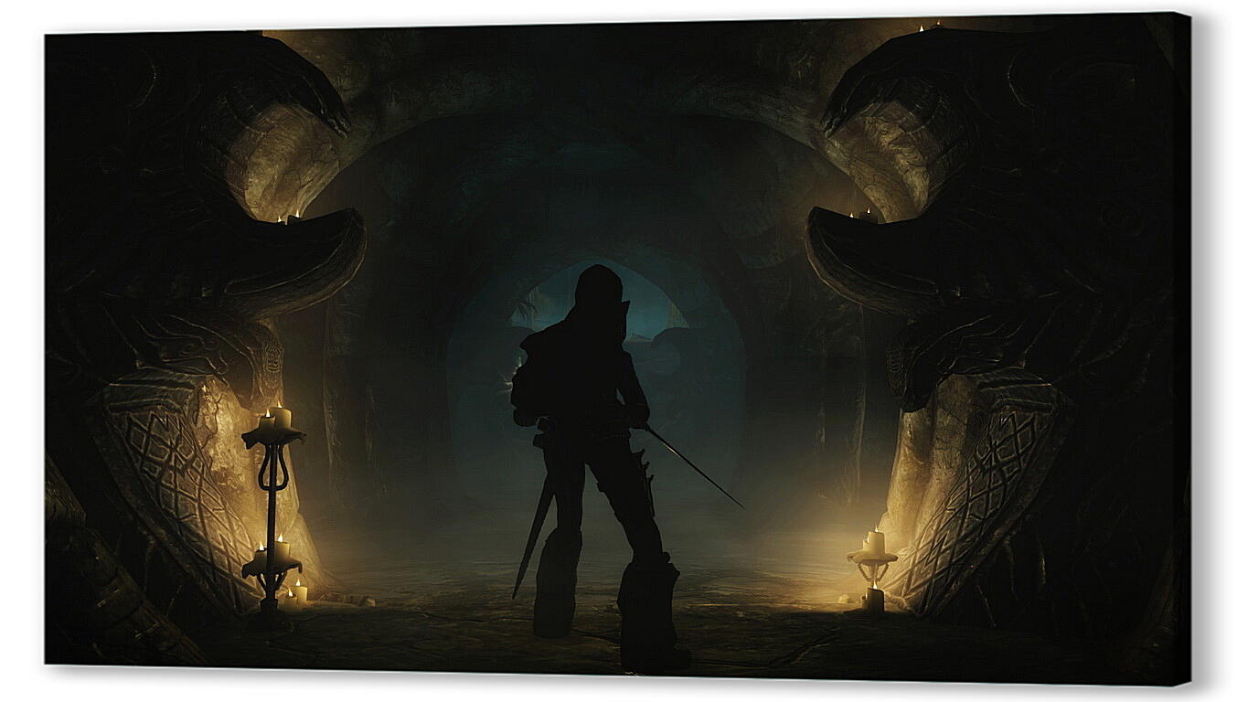 Постер (плакат) The Elder Scrolls V: Skyrim
 артикул 25667