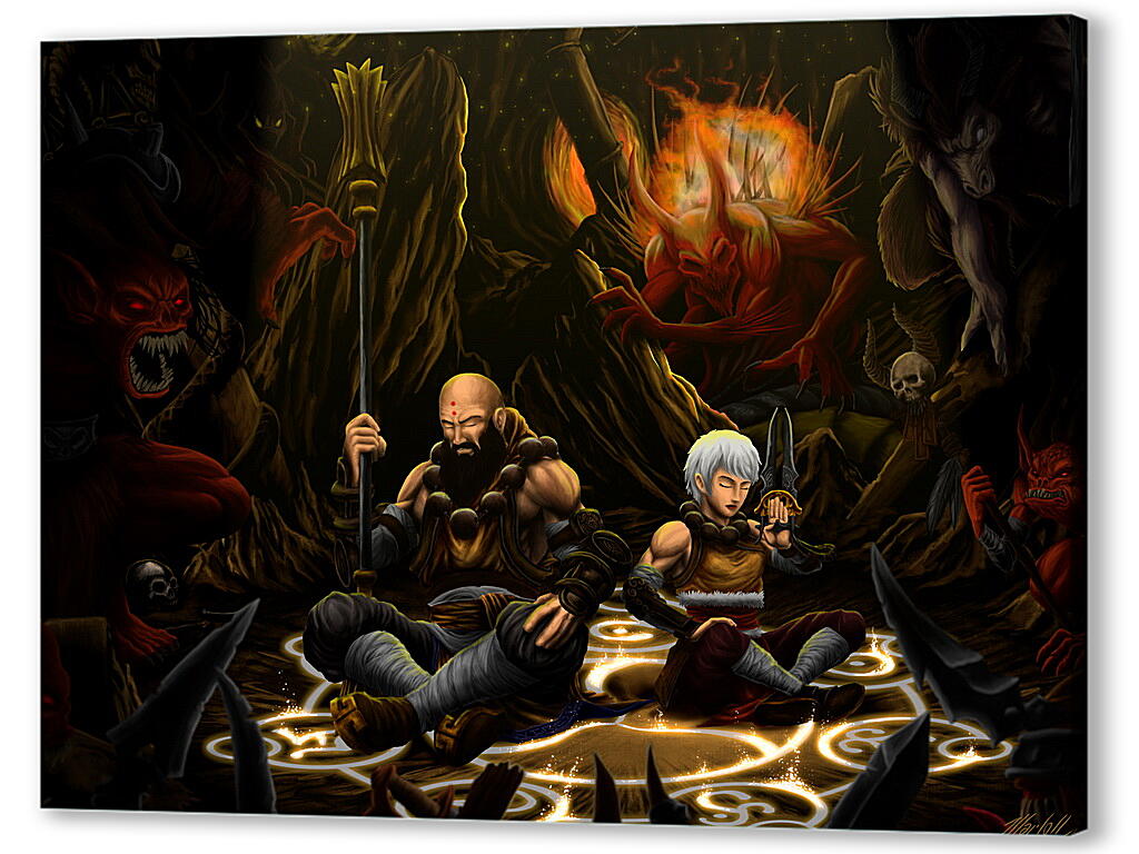 Постер (плакат) Diablo III
 артикул 25844