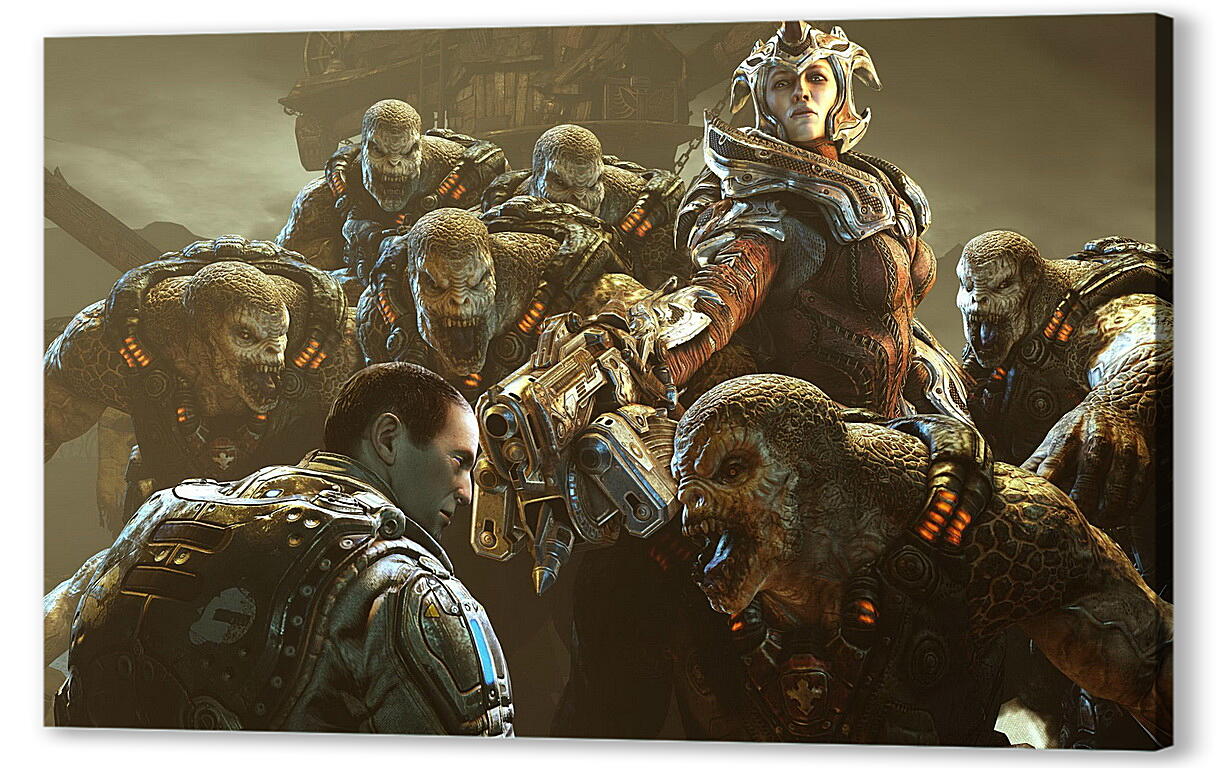 Постер (плакат) Gears Of War 3
 артикул 25952