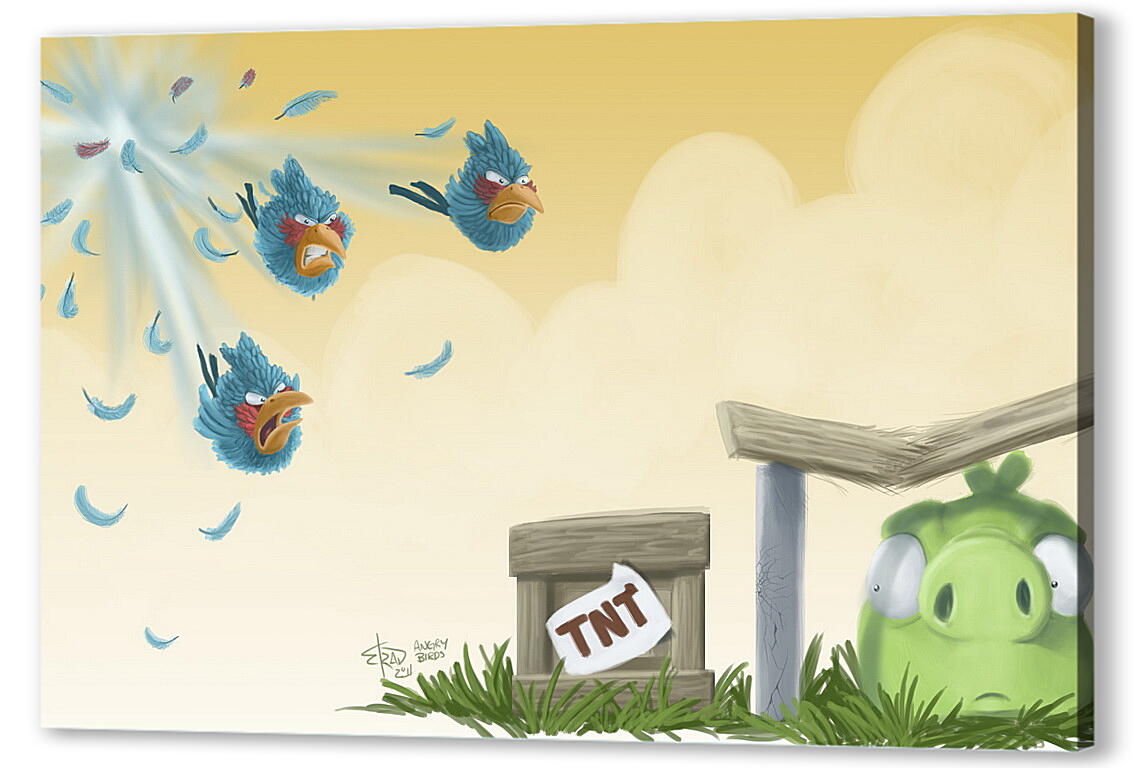 Постер (плакат) Angry Birds
 артикул 25987