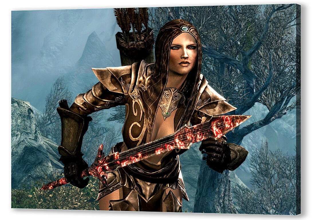 Постер The Elder Scrolls V: Skyrim
 артикул 26005
