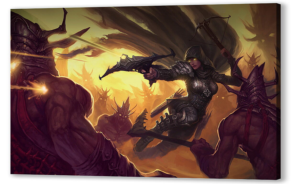 Постер (плакат) Diablo III
 артикул 26018