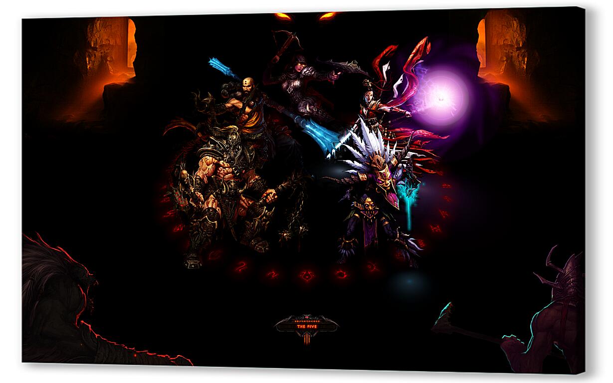 Постер (плакат) Diablo III
 артикул 26072