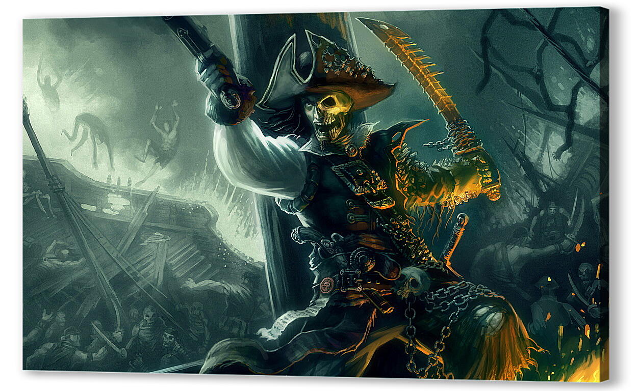 Постер (плакат) Pirates Of The Caribbean
 артикул 26213