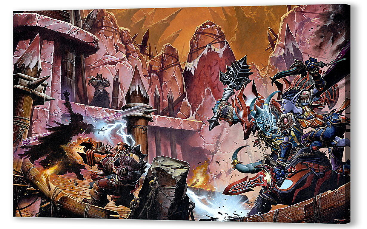Постер (плакат) World Of Warcraft
 артикул 26257