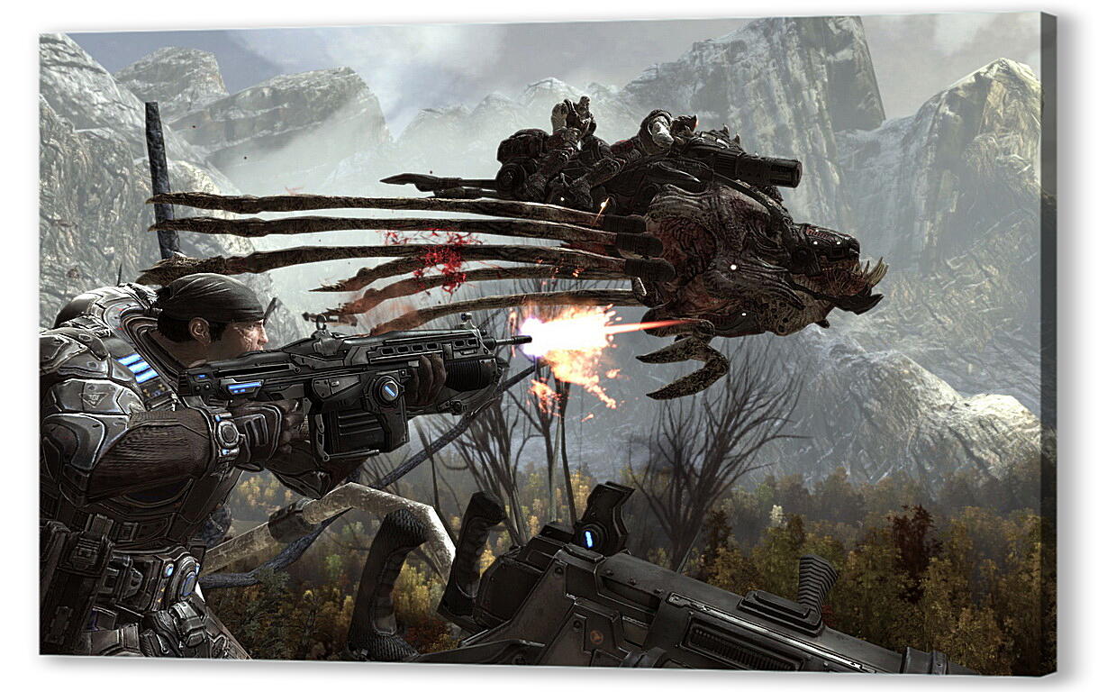 Постер (плакат) Gears Of War 2
 артикул 26259