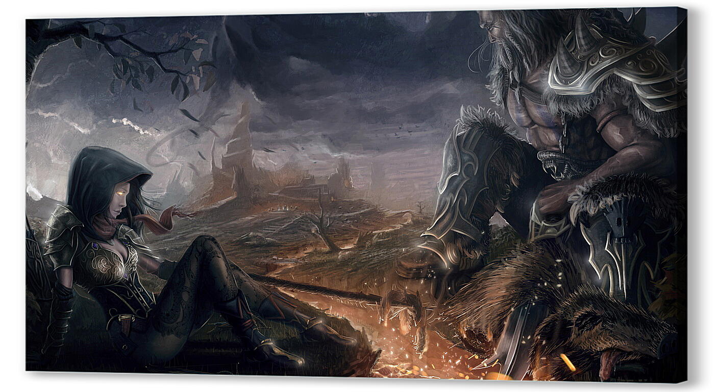 Постер (плакат) Diablo III: Reaper Of Souls
 артикул 26589