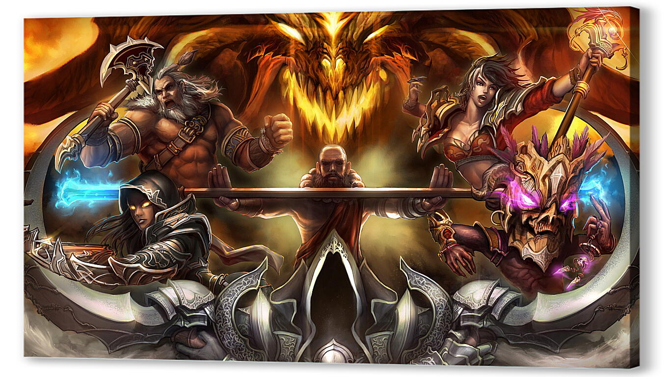 Постер (плакат) Diablo III: Reaper Of Souls
 артикул 26637