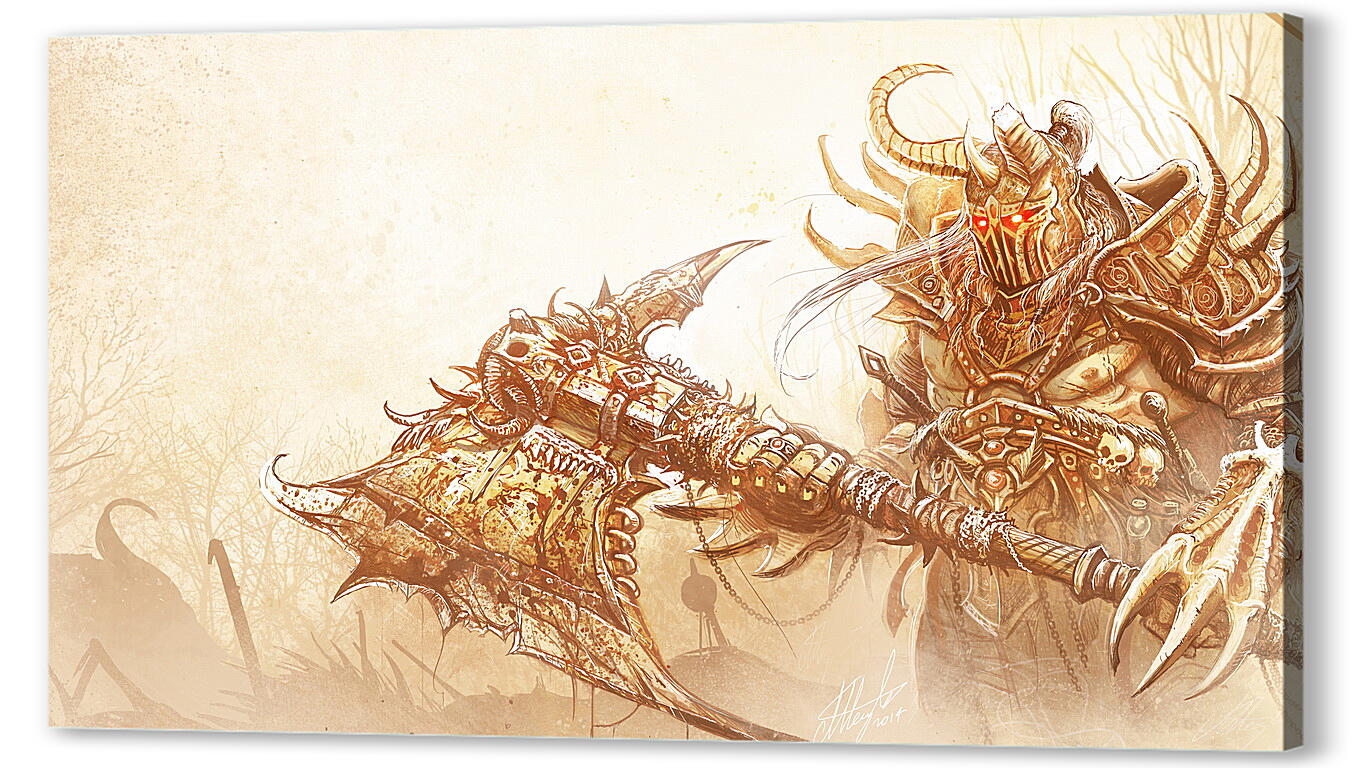 Постер (плакат) Diablo III
 артикул 26638