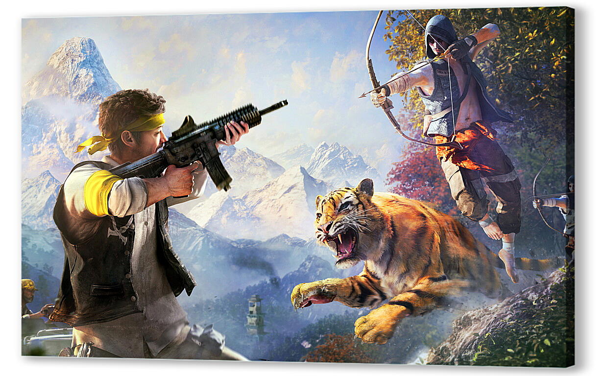 Постер (плакат) Far Cry 4
 артикул 26646