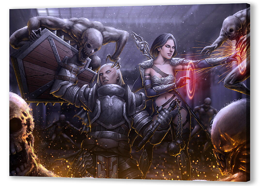 Постер (плакат) Diablo III: Reaper Of Souls
 артикул 26680