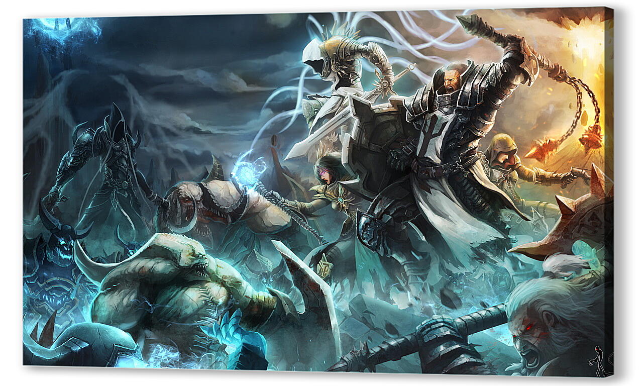 Постер (плакат) Diablo III: Reaper Of Souls
 артикул 26682