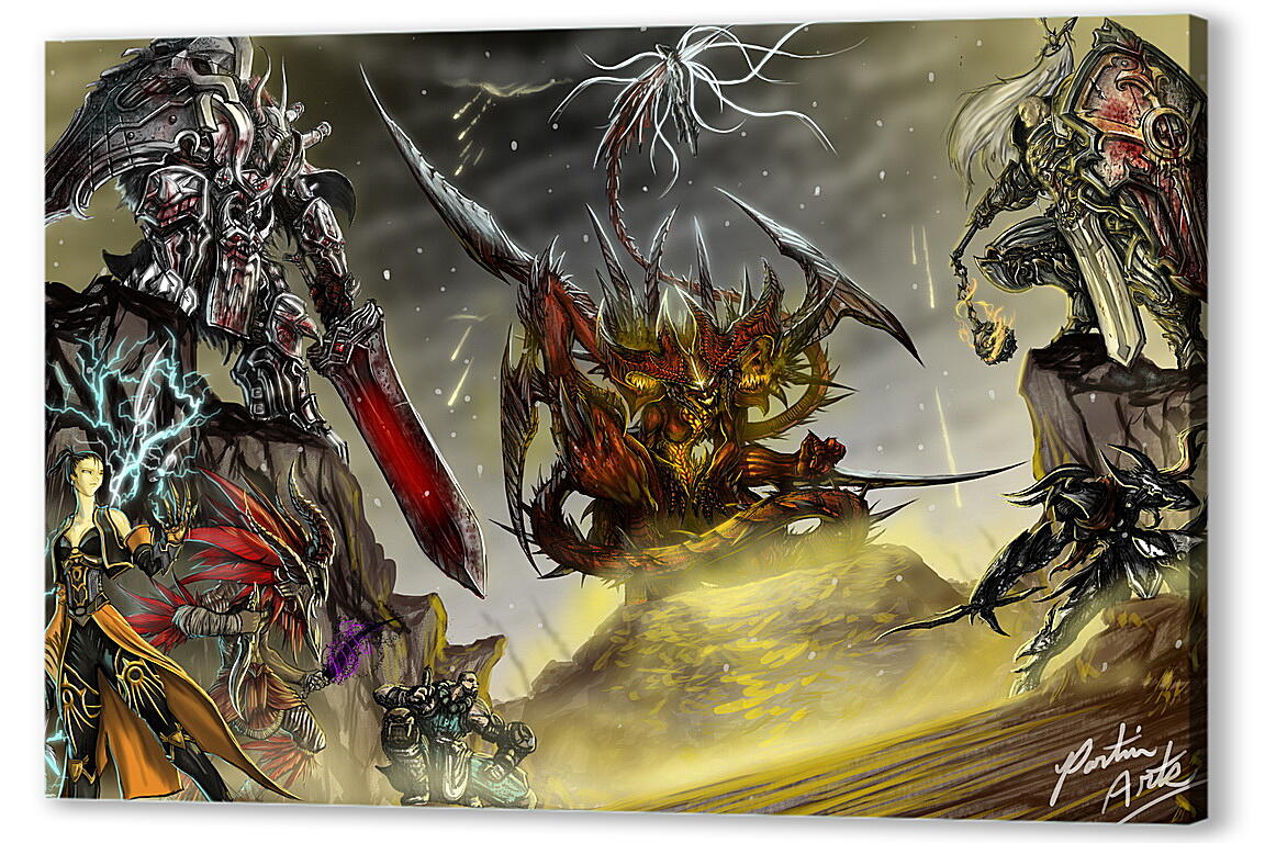 Постер (плакат) Diablo III: Reaper Of Souls
 артикул 26683
