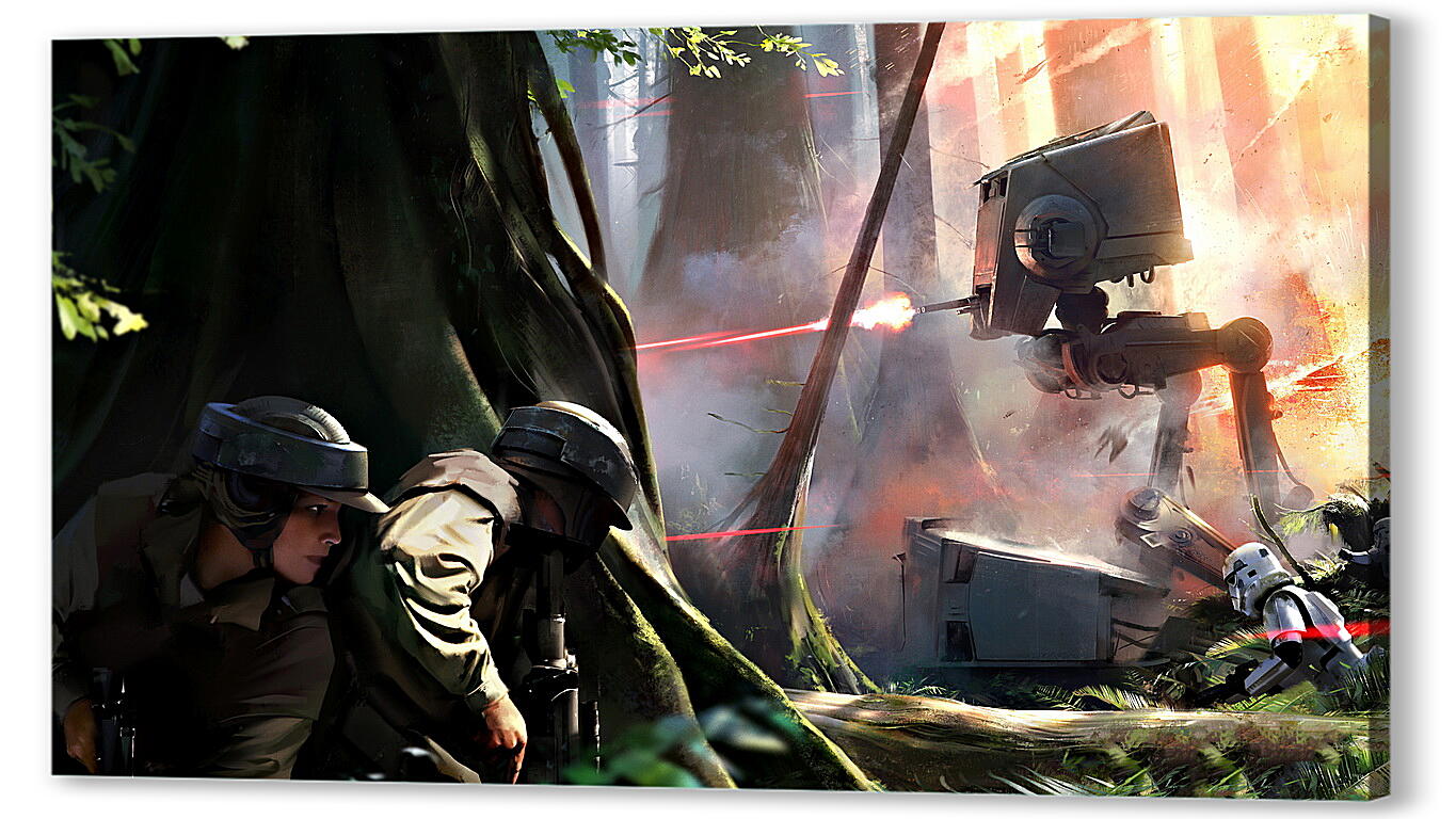 Постер (плакат) Star Wars Battlefront артикул 27008