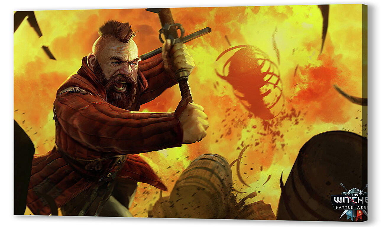 Постер (плакат) The Witcher: Battle Arena
 артикул 27014
