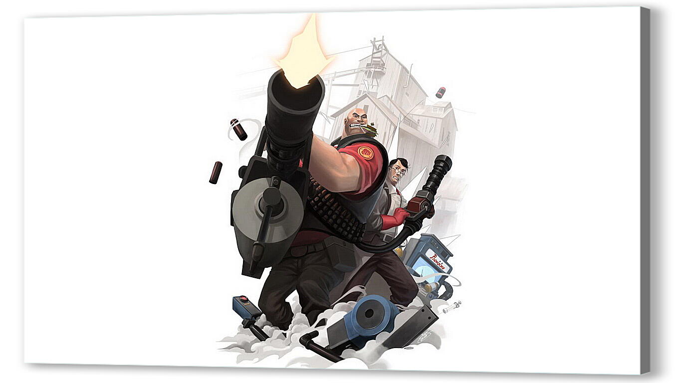 Постер (плакат) Team Fortress 2
 артикул 27100