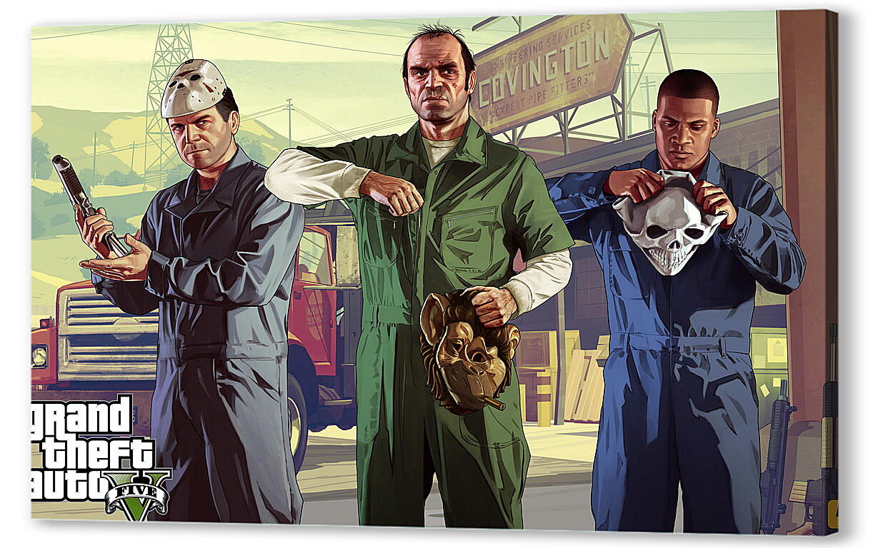 Постер Grand Theft Auto V
 артикул 27190