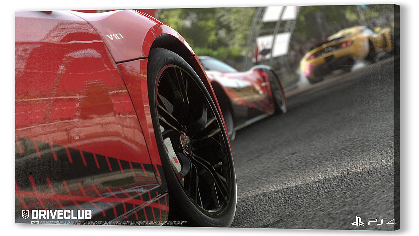 Постер (плакат) Driveclub
 артикул 27227