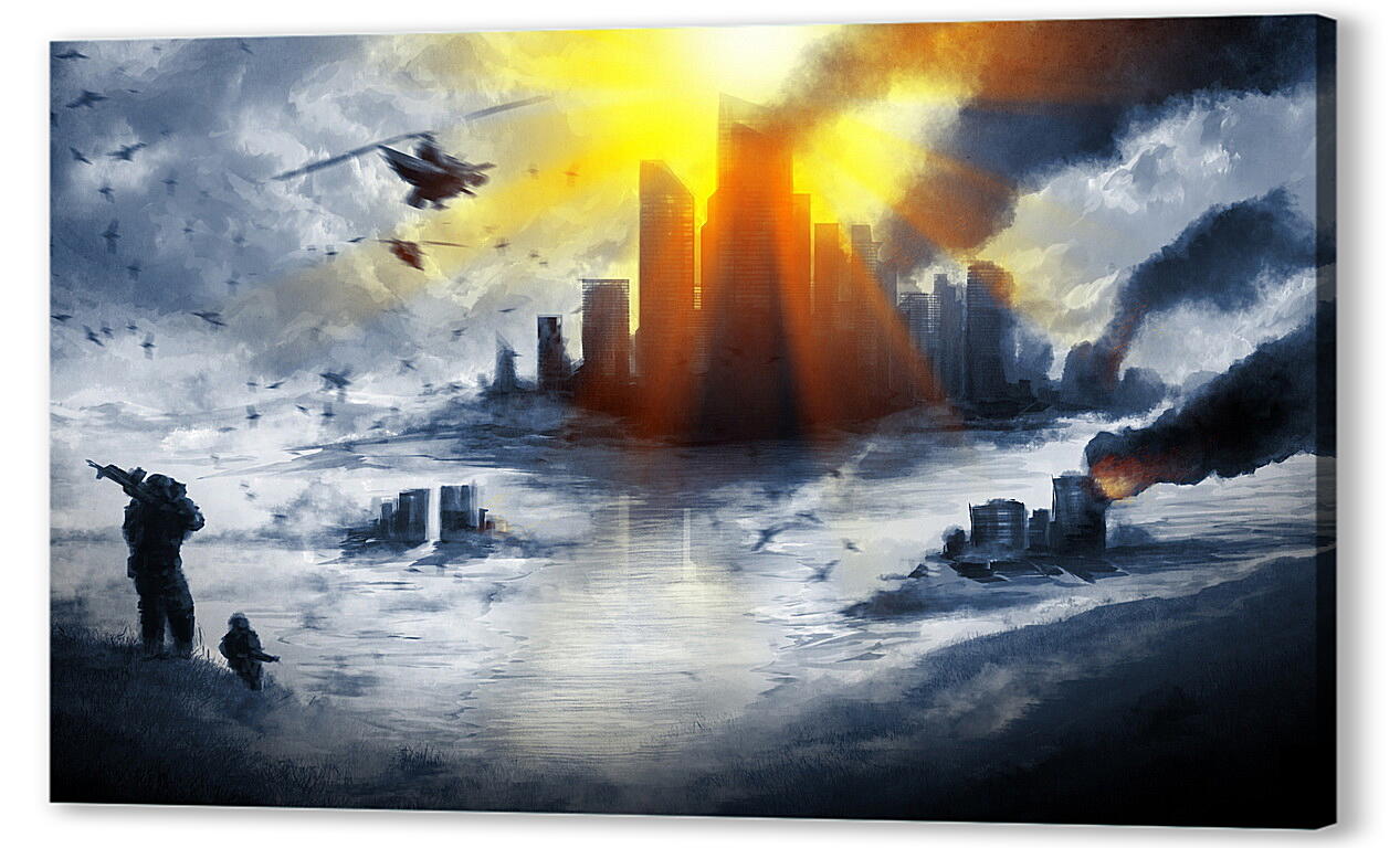 Постер (плакат) Battlefield 4
 артикул 27488