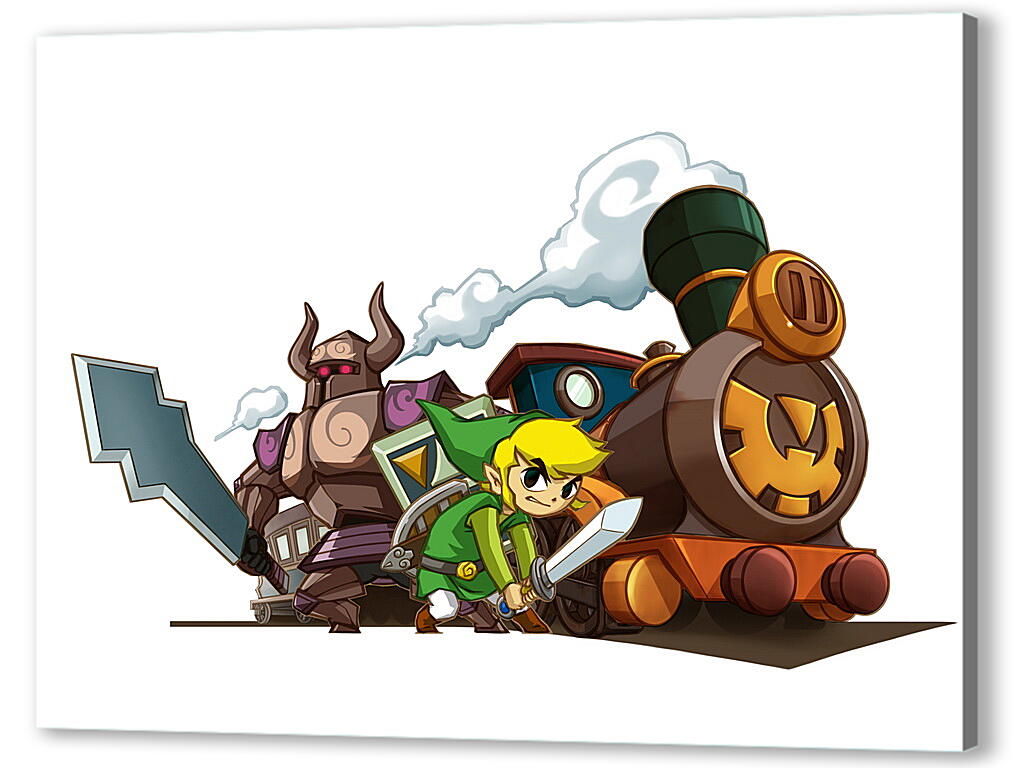 Постер (плакат) The Legend Of Zelda: Spirit Tracks
 артикул 27559