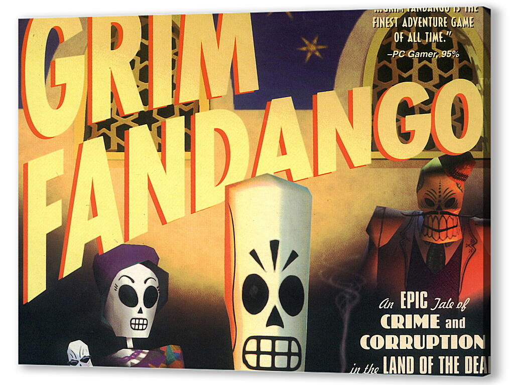 Постер (плакат) Grim Fandango
 артикул 27629