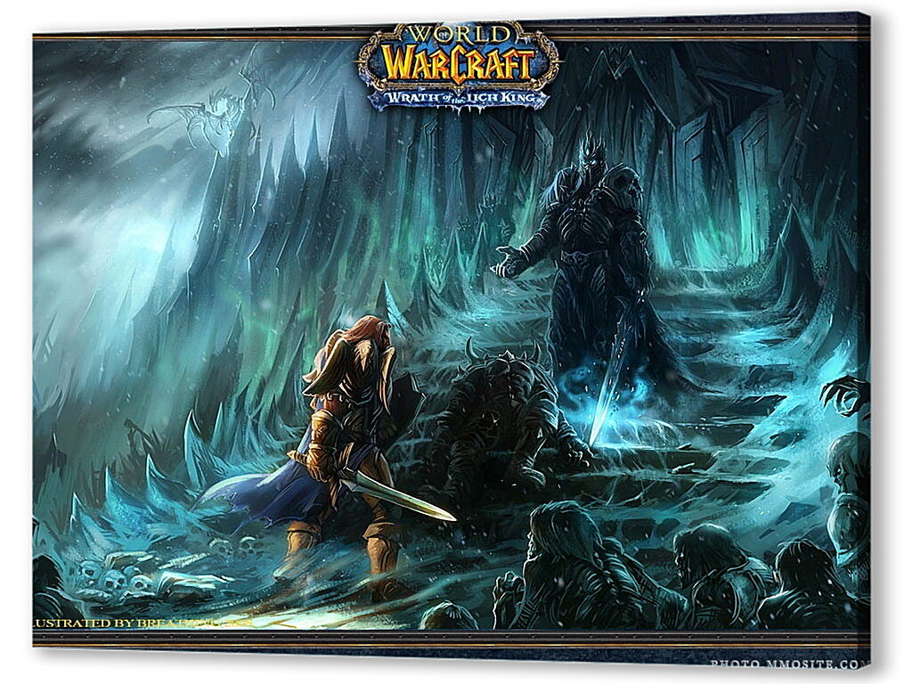 Постер (плакат) World Of Warcraft: Wrath Of The Lich King
 артикул 27835