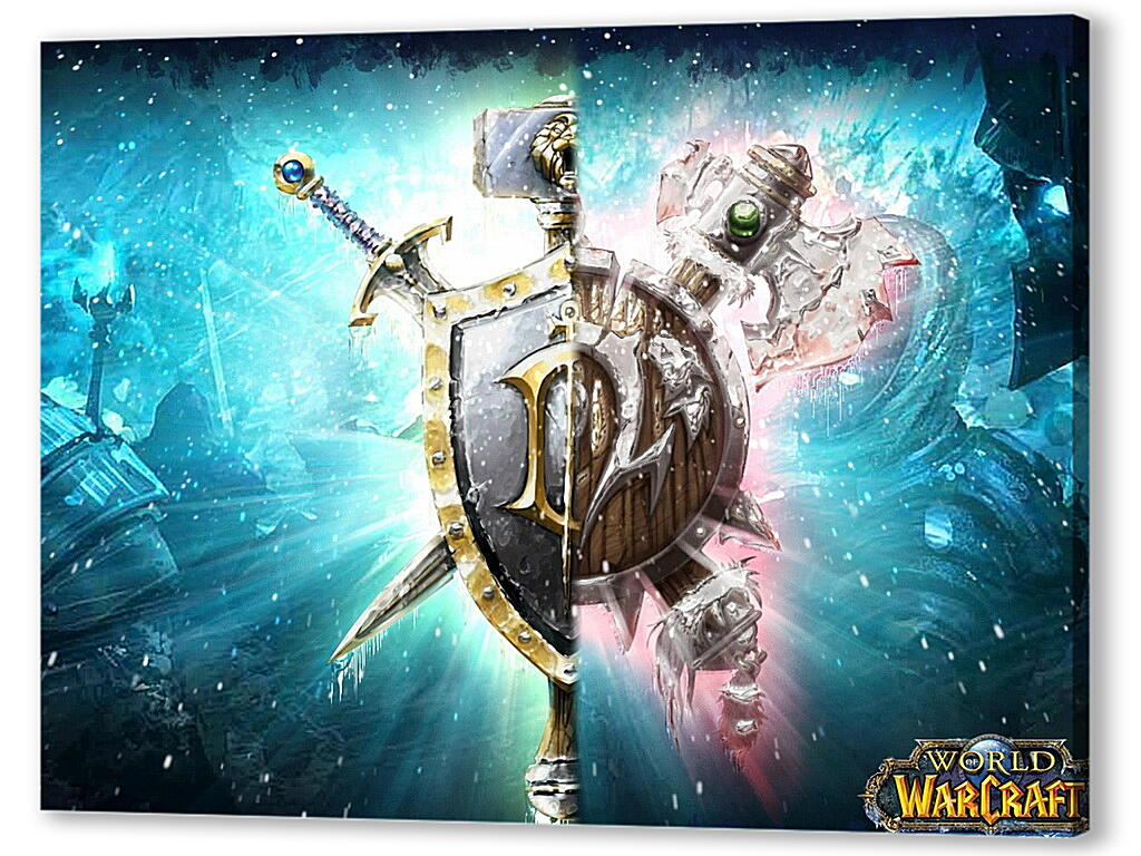 Постер (плакат) World Of Warcraft: Wrath Of The Lich King артикул 27840