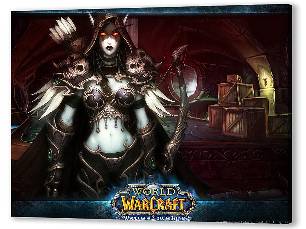 Постер (плакат) World Of Warcraft: Wrath Of The Lich King
 артикул 27846