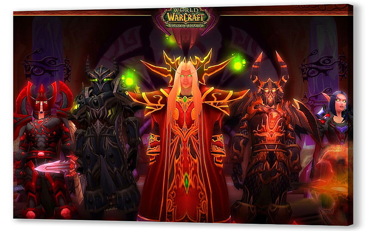 Постер (плакат) World Of Warcraft: The Burning Crusade
 артикул 27849