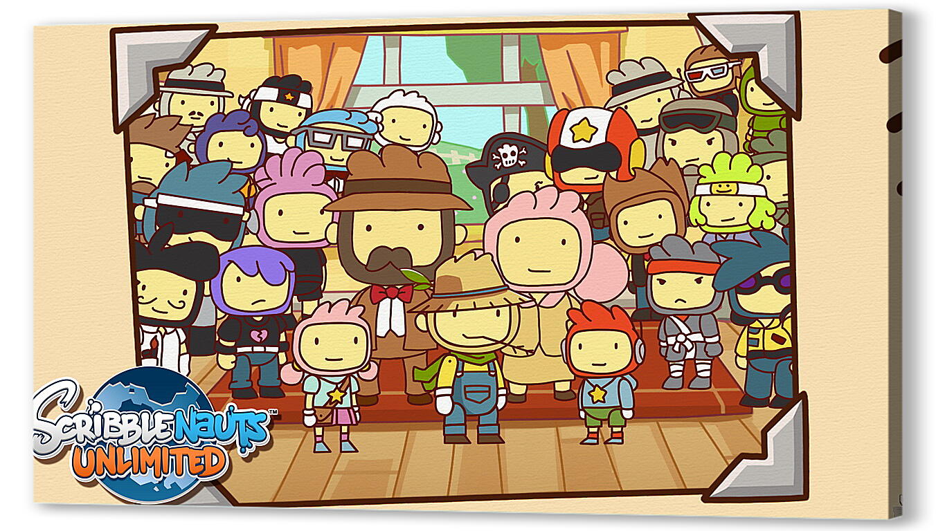 Постер (плакат) Scribblenauts Unlimited
 артикул 27934