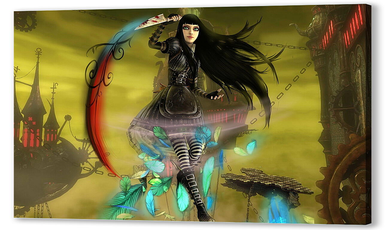 Постер (плакат) Alice: Madness Returns
 артикул 28080