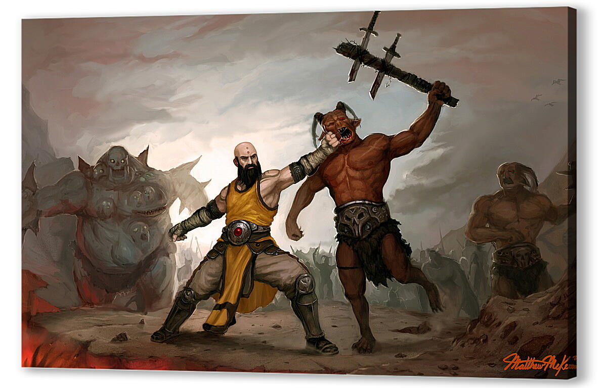 Постер (плакат) Diablo III
 артикул 28107