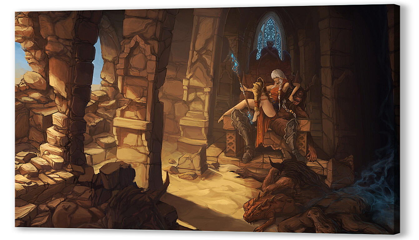 Постер (плакат) Diablo III
 артикул 28118