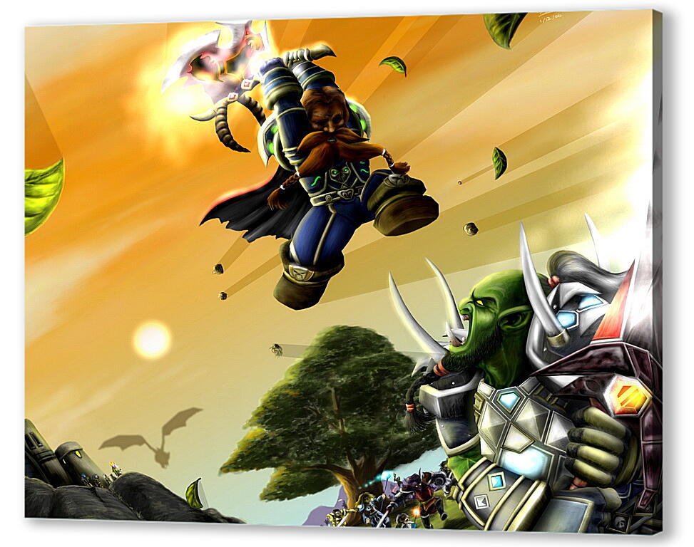 Постер (плакат) World Of Warcraft
 артикул 28218
