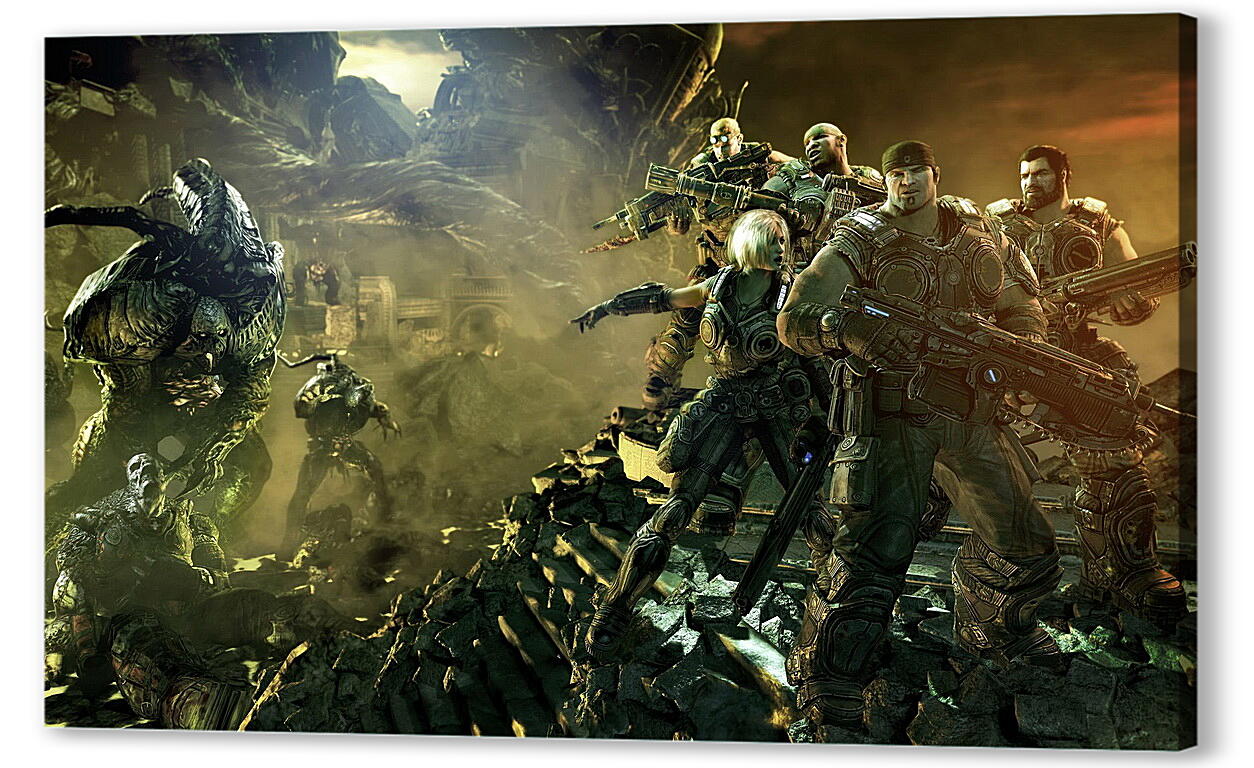 Постер (плакат) Gears Of War
 артикул 28268