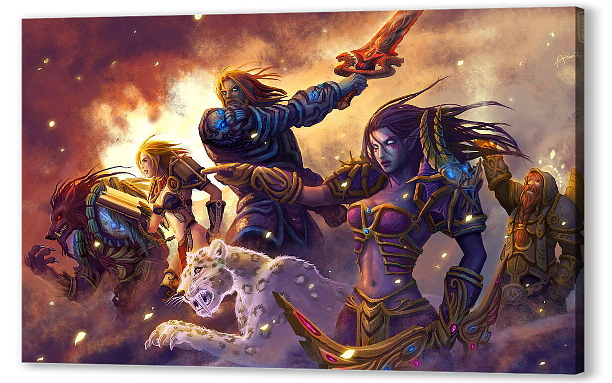 Постер (плакат) World Of Warcraft артикул 28304