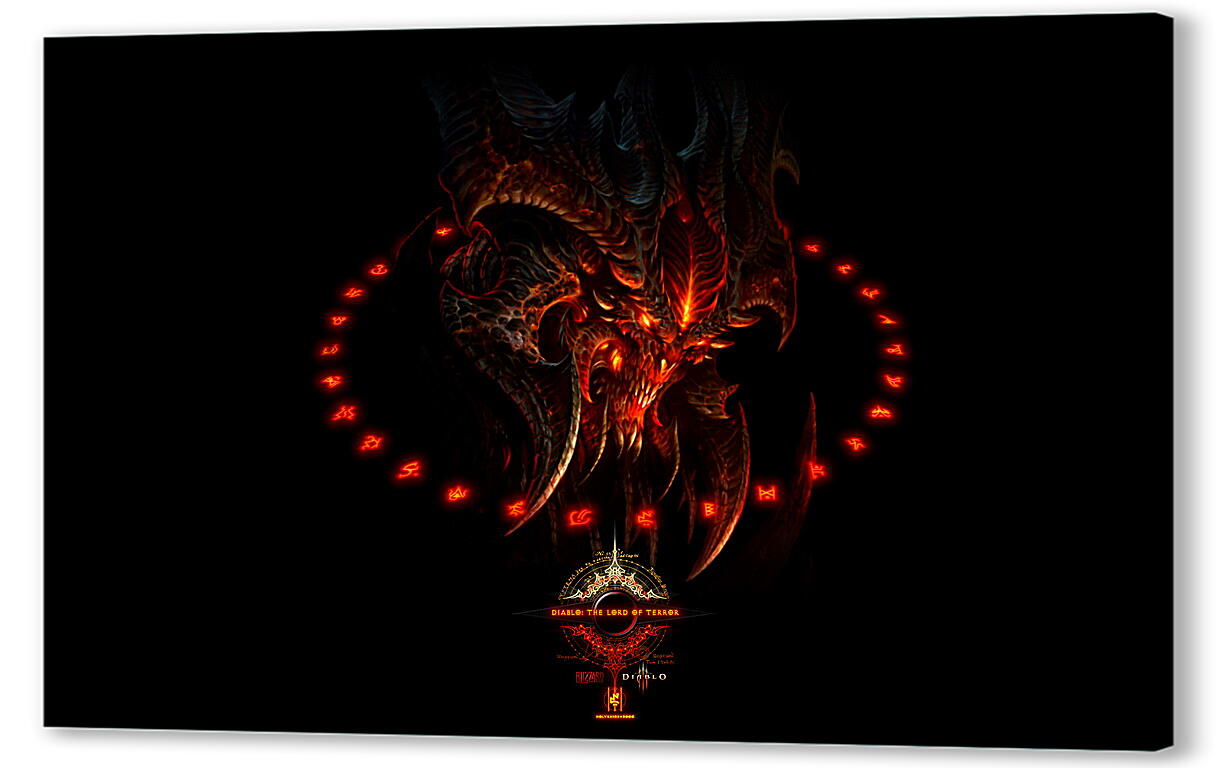 Постер (плакат) Diablo III
 артикул 28421