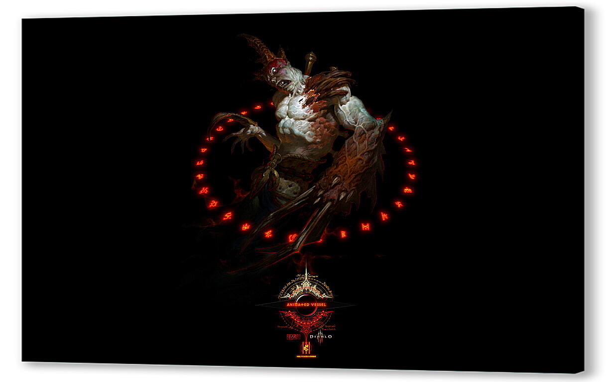 Постер (плакат) Diablo III
 артикул 28422