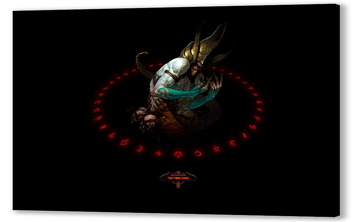 Постер (плакат) Diablo III
 артикул 28423