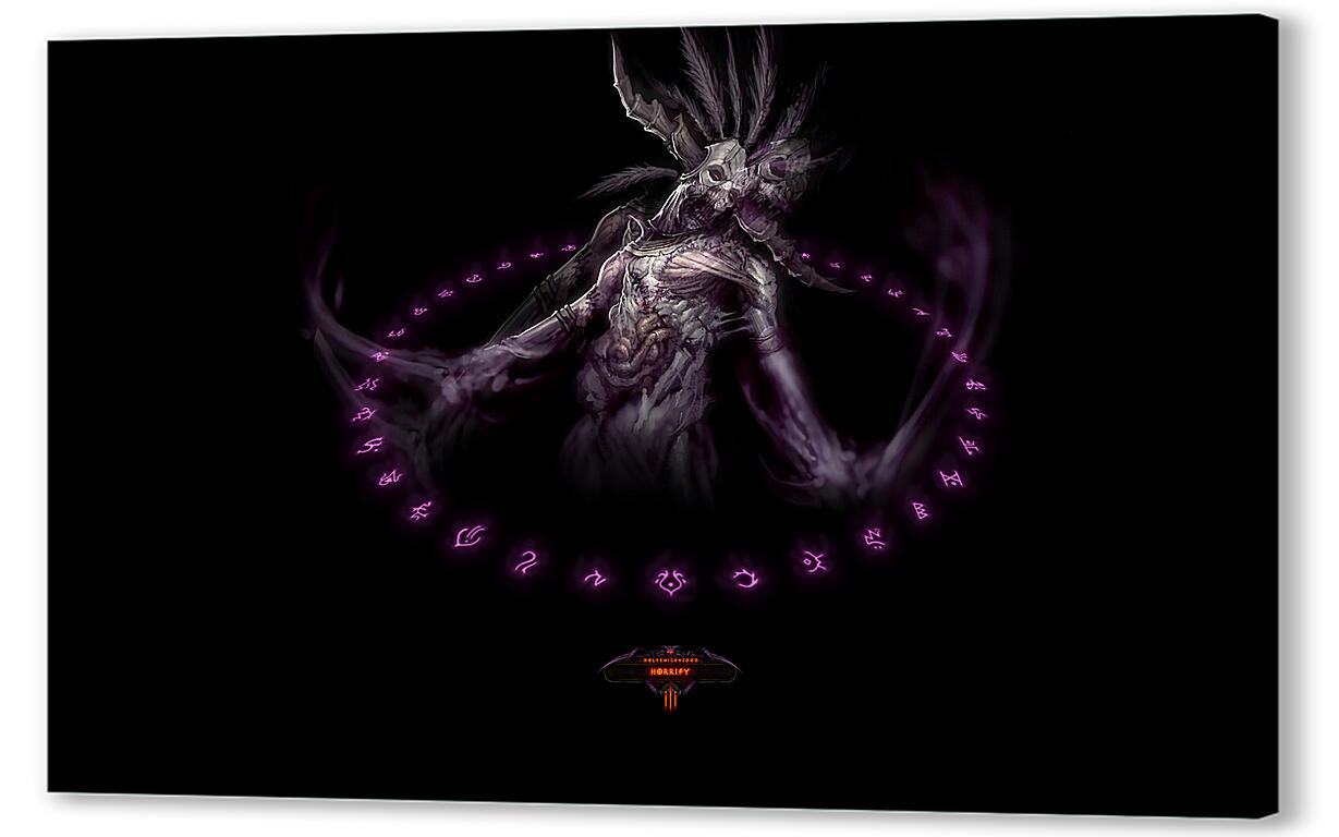 Постер (плакат) Diablo III
 артикул 28425