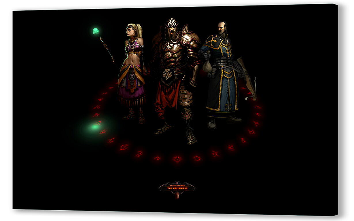 Постер (плакат) Diablo III
 артикул 28427
