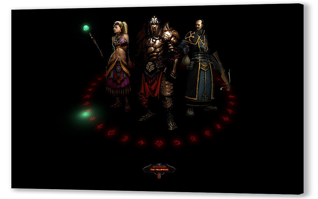 Постер Diablo III
 артикул 28427