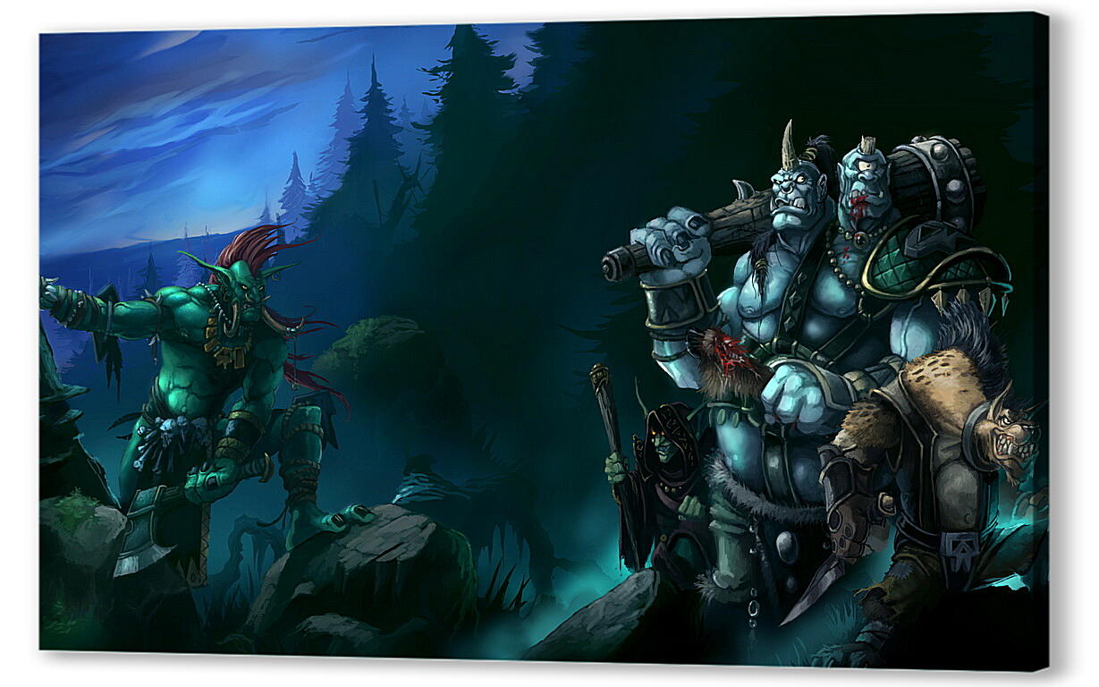 Постер (плакат) World Of Warcraft
 артикул 28436