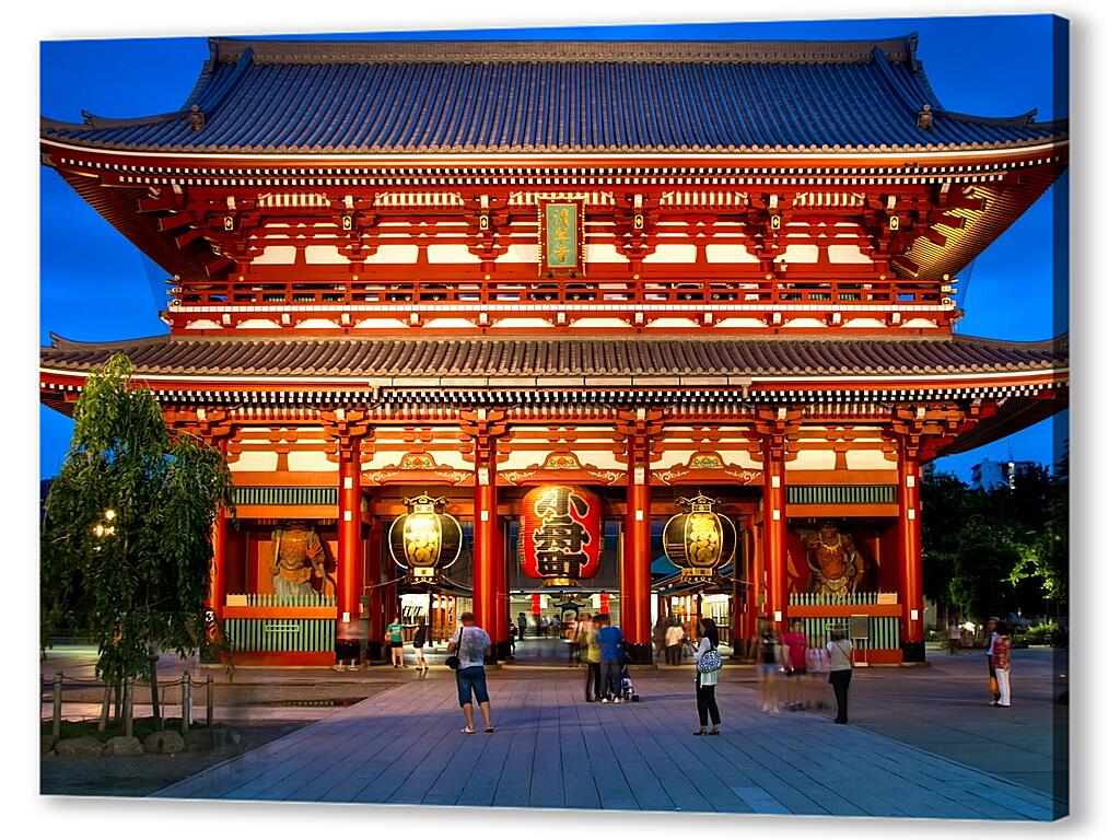Постер (плакат) Храм Мэйдзи. Япония. артикул 28608