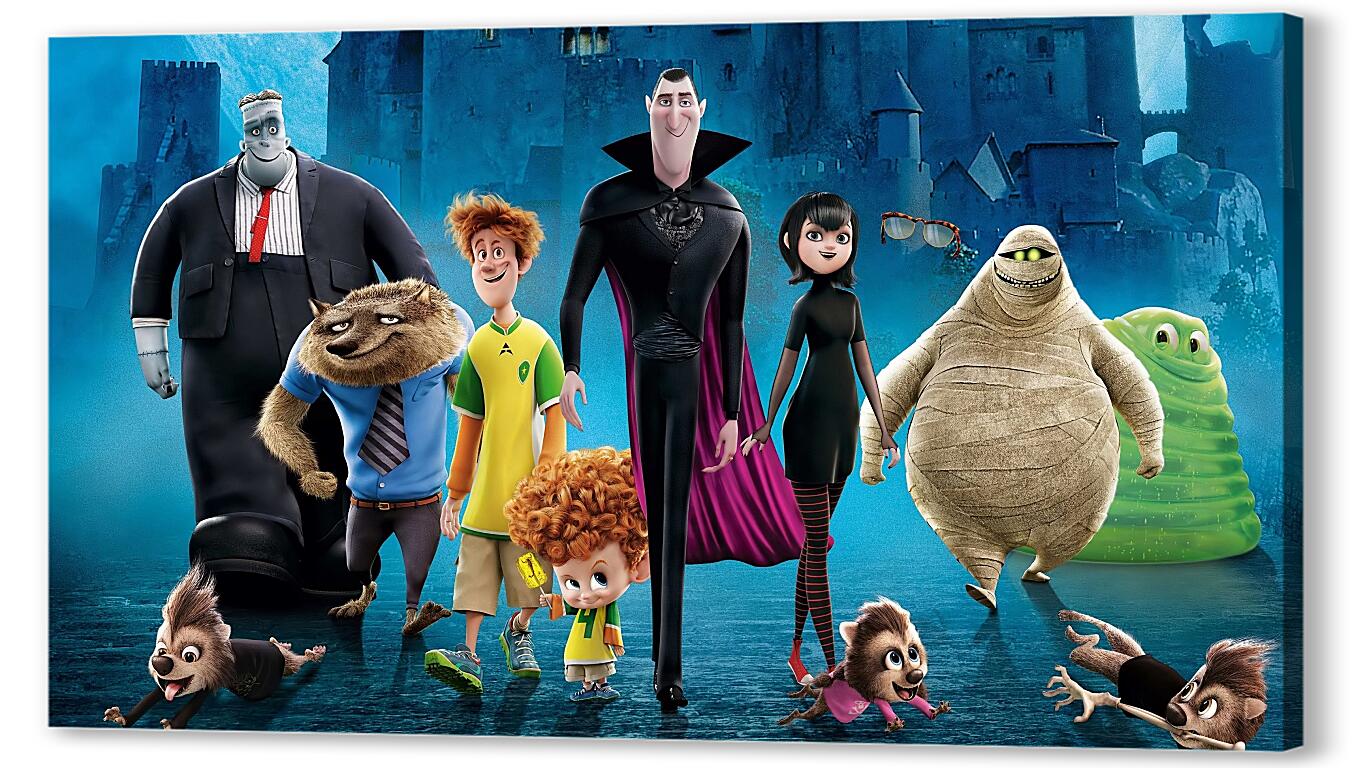 Постер (плакат) Монстры на каникулах (Hotel transylvania) артикул 29715