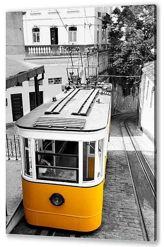 Постер (плакат) Ретро трамвай артикул 06760-HD