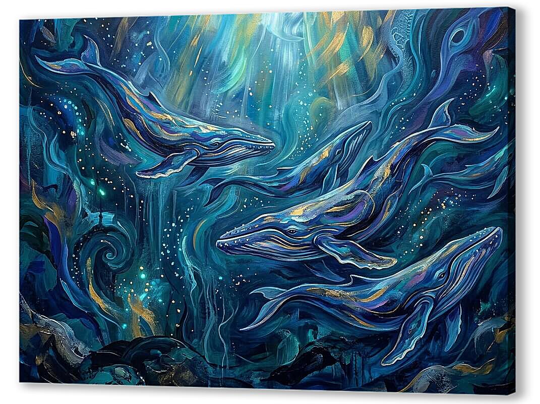 Постер Симфония глубин №1 артикул 3-9-H