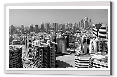 Постер Panorama Dubai - Панорама Дубаи
 артикул 30013