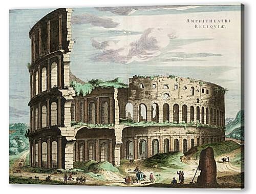 Постер (плакат) Колизей в Риме. Италия. артикул 30064